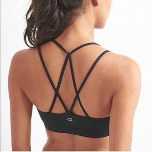 GapFit Breathe Low Impact Strappy Sports Bra